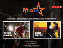 Tablet Screenshot of miqsastar.com